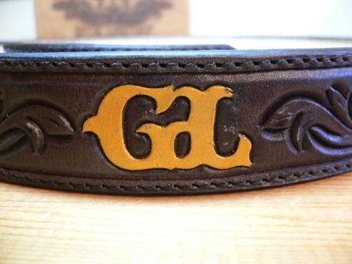 他の写真1: GROK LEATHER/ARABESQUE BELT 30mm BLACK