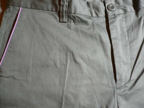 他の写真2: VELVET GLOVE/PIPING CROPPED PANTS  GREY