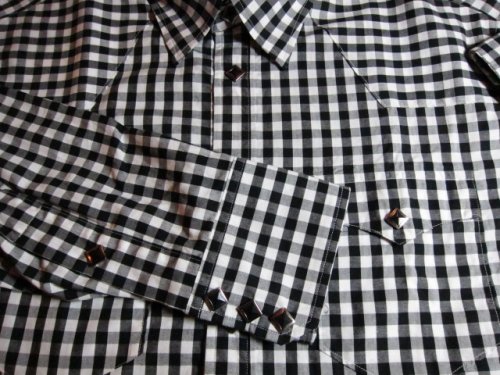 他の写真3: A GOODTIME PRODUCTION/GINGUM CHECK WESTERN SHIRTS BLACK