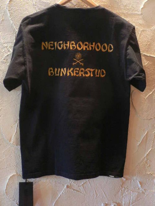 他の写真1: BUNKERSTUD/BUNKERSTUDxNEIGHBORHOOD MANIACS C-TEE  BLACKxGOLD