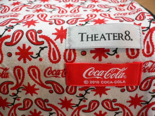 他の写真1: ☆SALE 50%OFF☆ THEATER 8xCOCA COLA/STOLE  WHITExBLACK