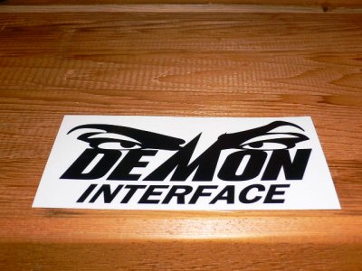 画像1: INTERFACE/STICKER  DEMON