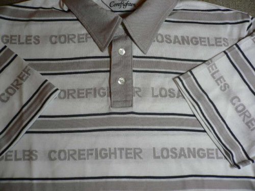 他の写真2: (SALE 30%OFF) COREFIGHTER/BORDER UNIFORM POLO　WHITEｘGRAY