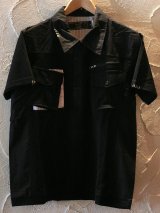 ☆SALE 80%OFF☆ BREATH/切り替え POLO  BLACK