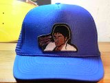 BELIVE/MICHAEL JACKSON MESH CAP THRILLER  ROYAL