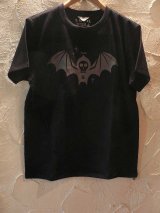 GROK LEATHER/HYENA SEVEN TEE  BLACK