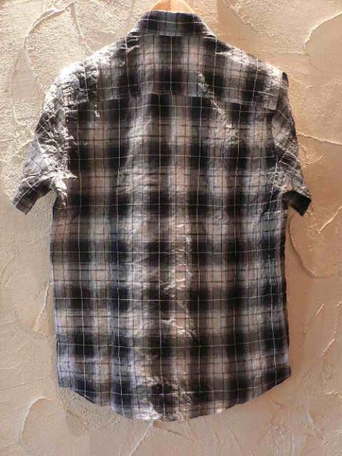 他の写真1: ☆SALE 50%OFF☆ BLACK EDITION/CHECK SHIRTS  BLACKxGRAYxWHITE