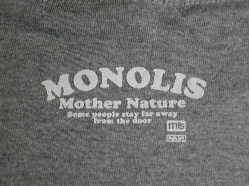 他の写真3: ☆SALE 50%OFF☆ MONOLIS/DONT GIVE L/S TEE  GRAY