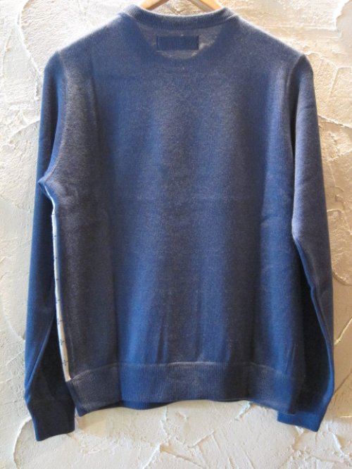 他の写真1: A GOODTIME PRODUCTION/KNIT V GUSSET SUCIDAL CROSS JACQUARD WHTxNAVY