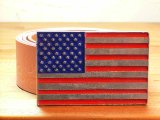 (SALE 30%OFF)AMERICAN  BUCKLE/US FLAG  PINK