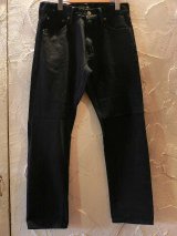 (SALE 20%OFF)  SOFTMACHINE/LIFE STRAIGHT  BLACK DENIM