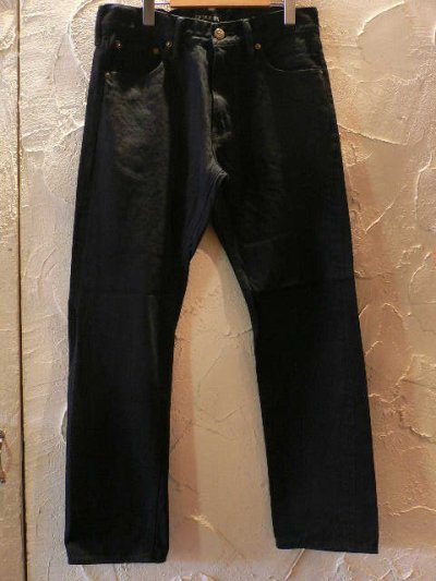 画像1: (SALE 20%OFF)  SOFTMACHINE/LIFE STRAIGHT  BLACK DENIM