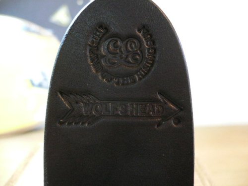 他の写真2: GROK LEATHER/BOOT TAN COVER  WOLF'S HEAD  BLACK