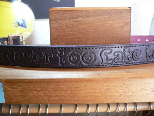 他の写真2: GROK LEATHER/MEND BELT 30mm  BLACK