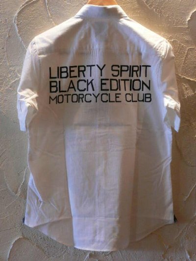 画像1: ☆SALE 50%OFF☆ NOYET/SLUB PRINT S/S SHIRTS  OFF WHITE