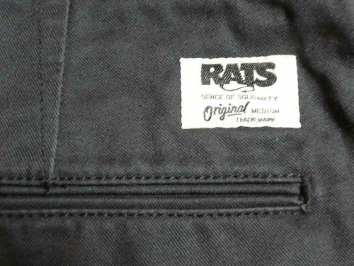 他の写真3: RATS/TIGHT CHINO PANTS  BLACK