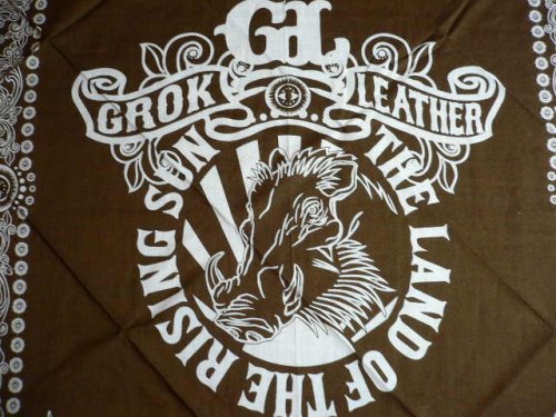 他の写真2: GROK LEATHER/GL BANDANNA  BROWN