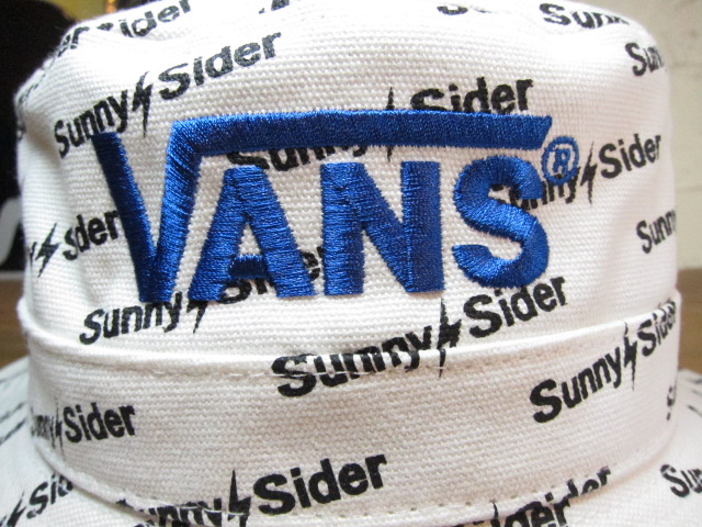 SUNNY C SIDER/VANS　C.HAT WHITE
