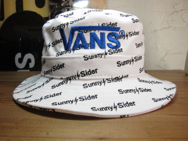 SUNNY C SIDER/VANS　C.HAT WHITE