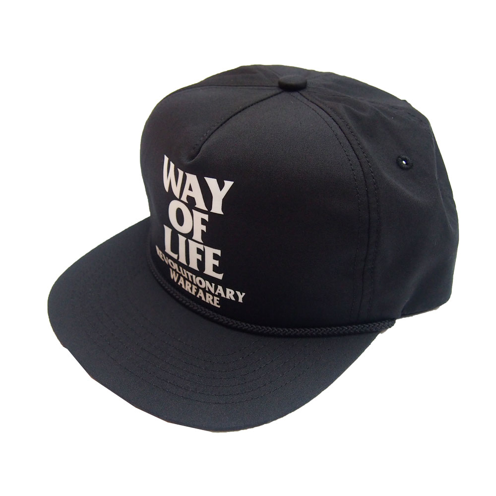 RATS  キャップ way of life 黒