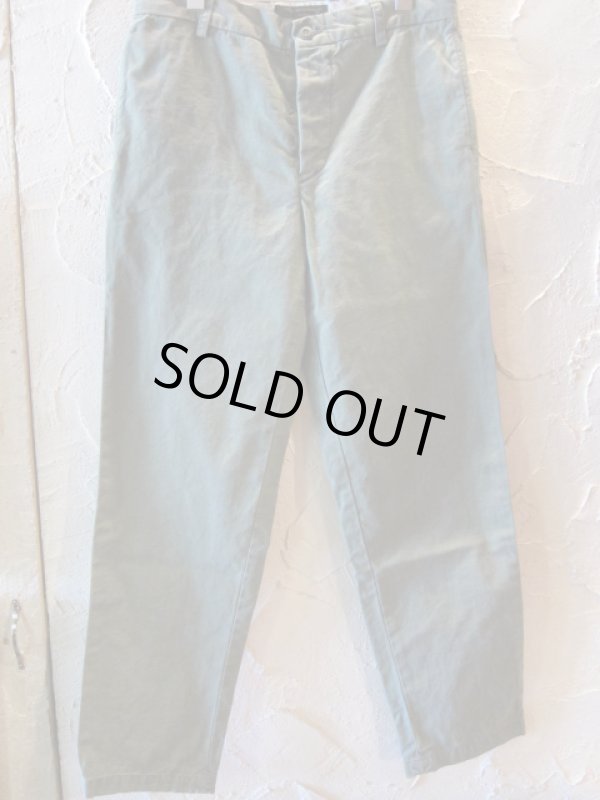 画像1: A GOODTIME PRODUCTION/BACK SATIN VIET CONG PANTS AGING OLIVE