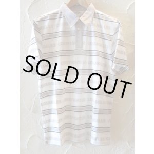 画像: COREFIGHTER/BORDER UNIFORM POLO　WHITEｘGRAY