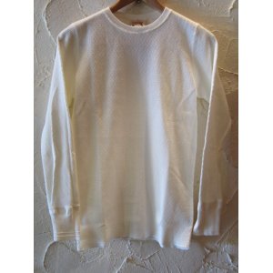 画像: GLAD HAND(グラッドハンド)/WAFFLE L/S T-SHIRTS  WHITE 10