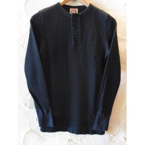 画像: GLAD HAND(グラッドハンド)/STANDARD WAFFLE　HENRY L/S T  BLACK  28