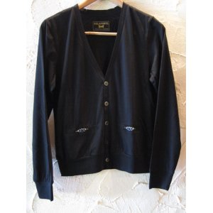 画像: (SALE40%OFF) BELAFONTE/JERSEY STUDS CARDIGAN 2 BLACK