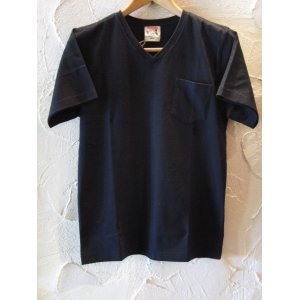 画像: GLAD HAND(グラッドハンド)/STANDARD V NECK T-SHIRTS  BLACK