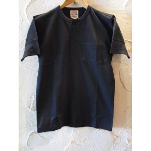 画像: GLAD HAND(グラッドハンド)/STANDARD HENRY POCKET T-SHIRTS  BLACK