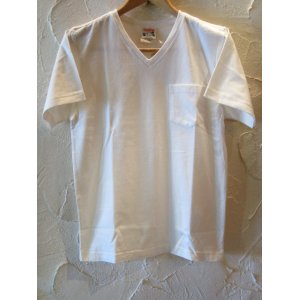 画像: GLAD HAND(グラッドハンド)/STANDARD V NECK T-SHIRTS  WHITE