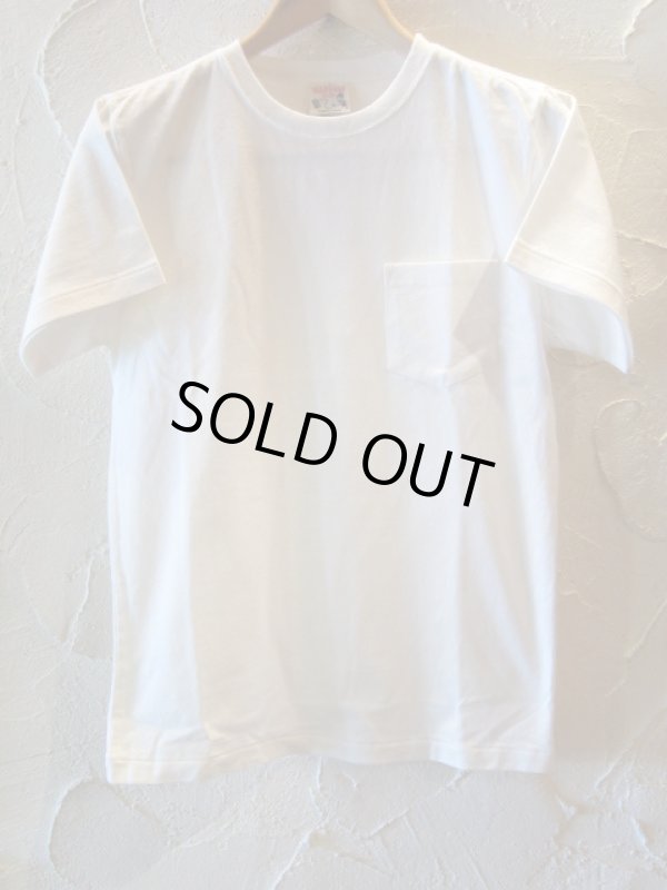 画像1: GLAD HAND(グラッドハンド)/STANDARD POCKET T-SHIRTS  WHITE