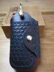 画像1: GROK LEATHER/KEY COVER ELECT BASKET BLACK 