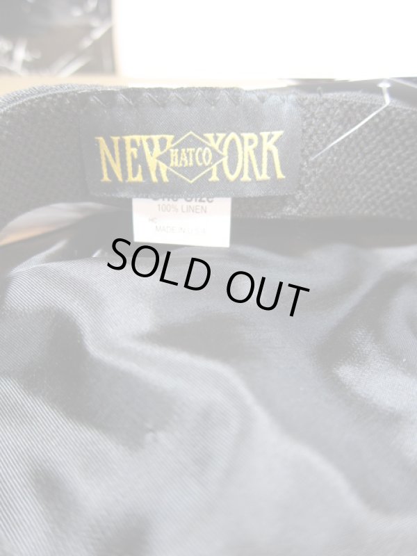 画像4: NEW YORK HAT/LINEN BIG APPLE  BLACK