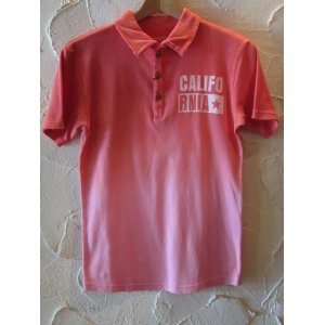画像: ☆SALE 50%OFF☆ BURDEN/GRADITION S/S POLO CALIFORNIA  PINK