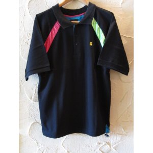 画像: ☆SALE 50%OFF☆ GROOVER GRAND/NEON S/S POLO　BLACK