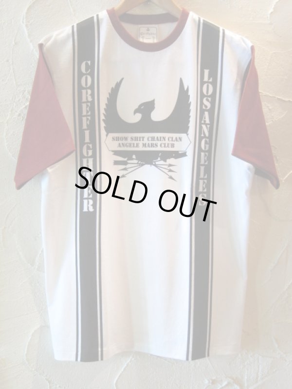 画像1: COREFIGHTER/REMAKE CF-ARMY SET IN BURGUNDYxWHITE