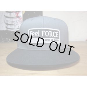 画像: Feel FORCE/ONE&ONLY SNAPBACK  CHARCOALxBLACK
