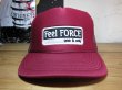 画像1: Feel FORCE/ONE&ONLY MESH CAP  BURGUNDY