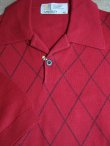 画像3: ☆SALE 65%OFF☆ JOHN SMEDLEY/COTTON ARGYLE S/S POLO  RED