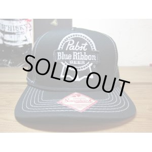 画像: PABST BLUE RIBBON/MESH CAP BLACK