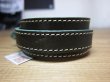 画像2: QUITTER/LEATHER WRISTBAND  GREEN