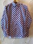 画像1: SUNNY C SIDER/CHECKER SHIRTS  PINKxBLUE