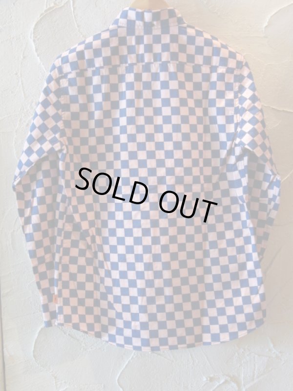 画像2: SUNNY C SIDER/CHECKER SHIRTS  PINKxBLUE