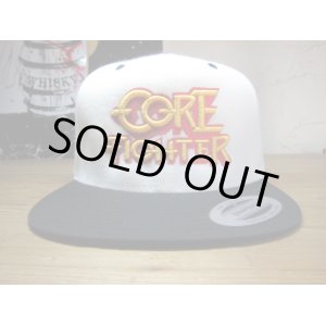 画像: COREFIGHTER/OZZY SNAP BACK CAP  WHITExBLACK