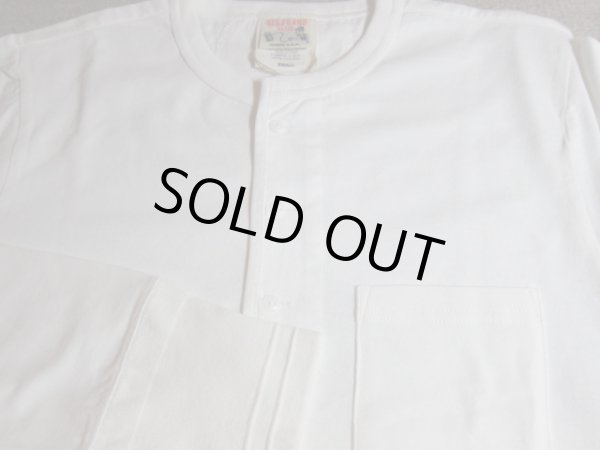 画像3: GLAD HAND(グラッドハンド)/STANDARD HENRY POCKET L/S T WHITE