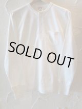 画像: GLAD HAND(グラッドハンド)/STANDARD HENRY POCKET L/S T WHITE