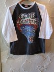 画像1: COREFIGHTER/OZZY RAGLAN T  BLACKxWHITE