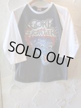 画像: COREFIGHTER/OZZY RAGLAN T  BLACKxWHITE